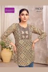 Finoly By Rangmaya Cotton Short Tunic Ladies Top